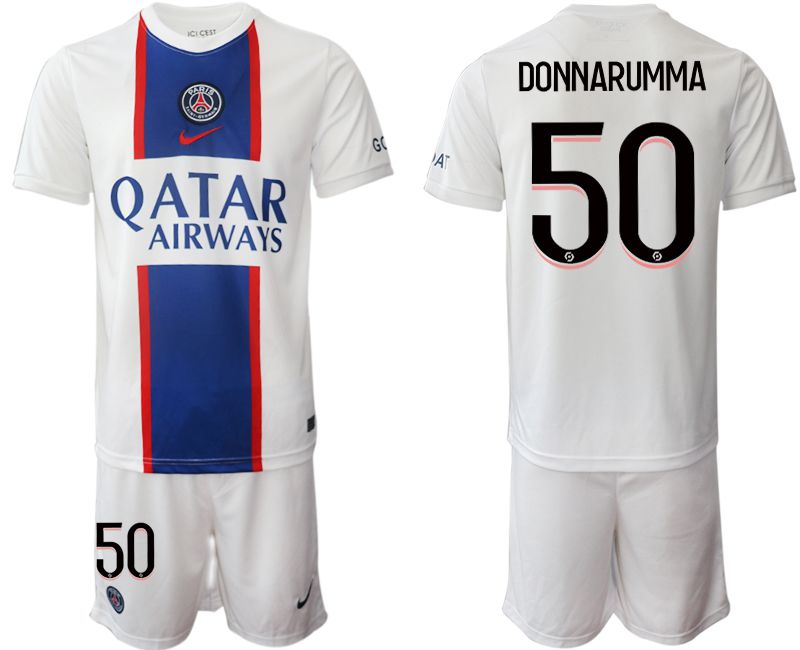 Men 2022-2023 Club Paris St German away white 50 Soccer Jerseys